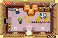 une photo d'Ã©cran de The Legend of Zelda - The Minish Cap sur Nintendo Game Boy Advance